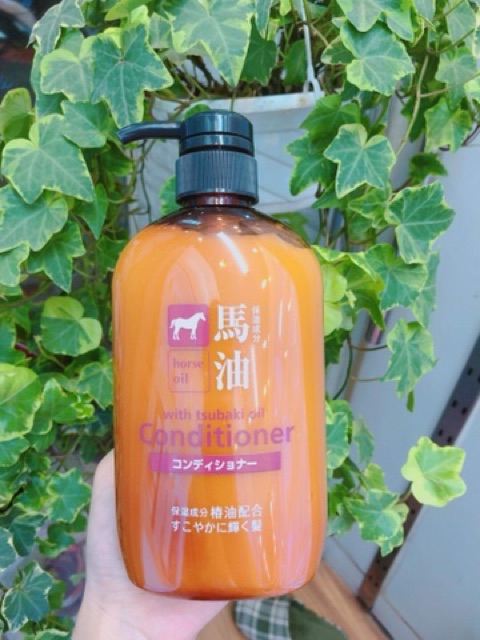 BỘ DẦU GỘI + XẢ DẦU MỠ NGỰA HORSE OIL (HÀNG NỘI ĐỊA NHẬT )