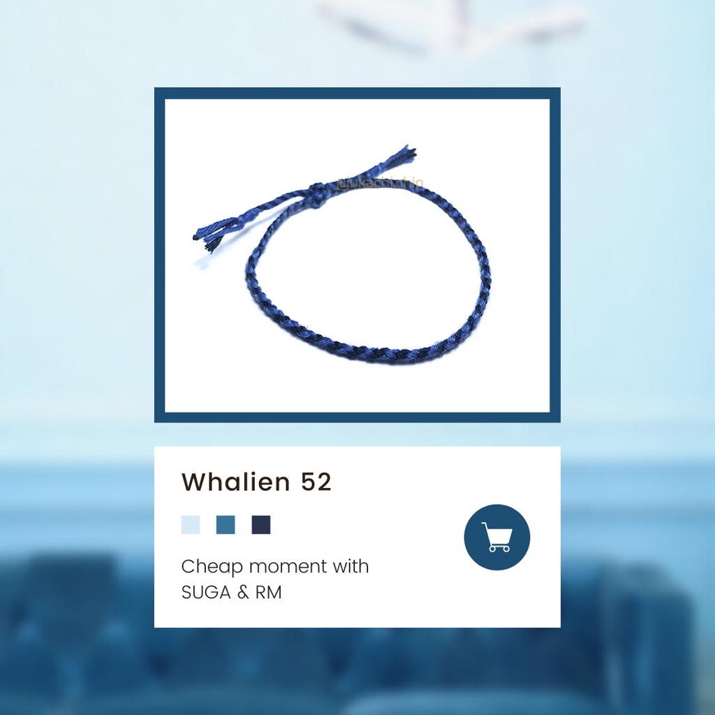Vòng tay handmade cheap moment with SUGA & RM  | WHALIEN 52 BRACELETS