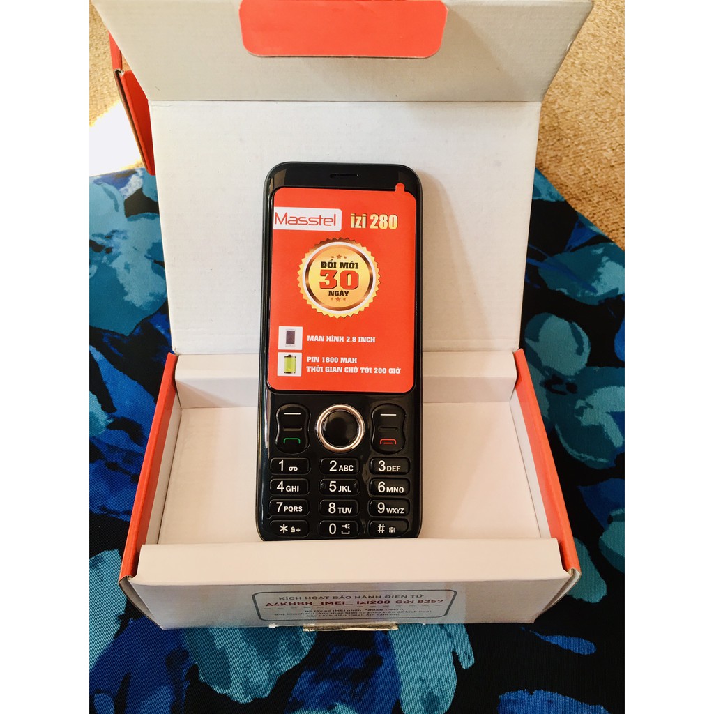ĐiệnThoại Masstel Izi 280 | BigBuy360 - bigbuy360.vn