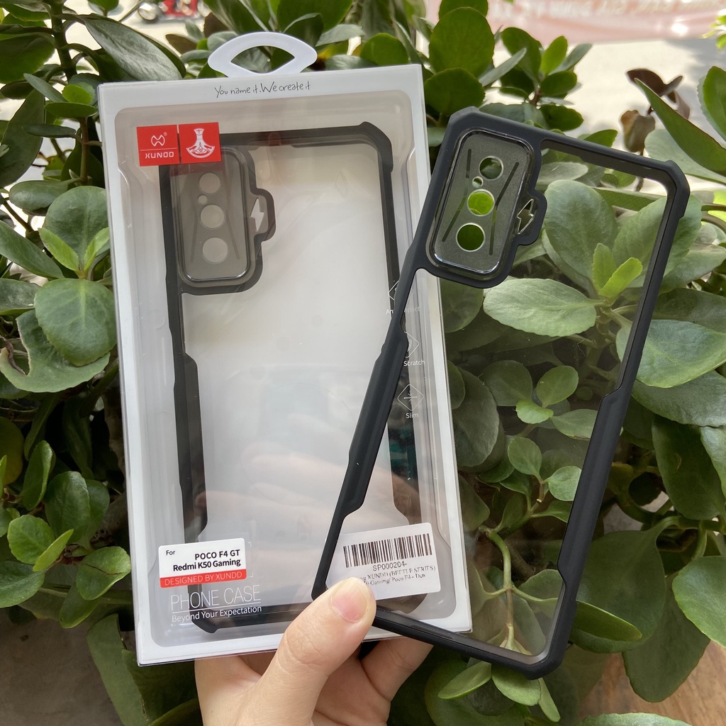 Ốp lưng XUNDD Redmi K50 Gaming - Mặt lưng nhám, Viền TPU