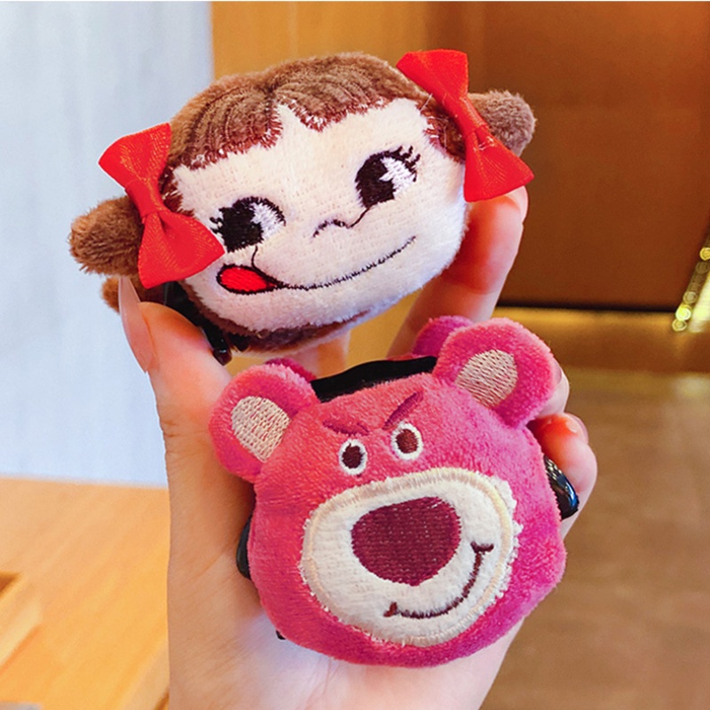 Kẹp tóc hình chú chó hoạt hình nhồI bông phong cách hàn quốc đáng yêu