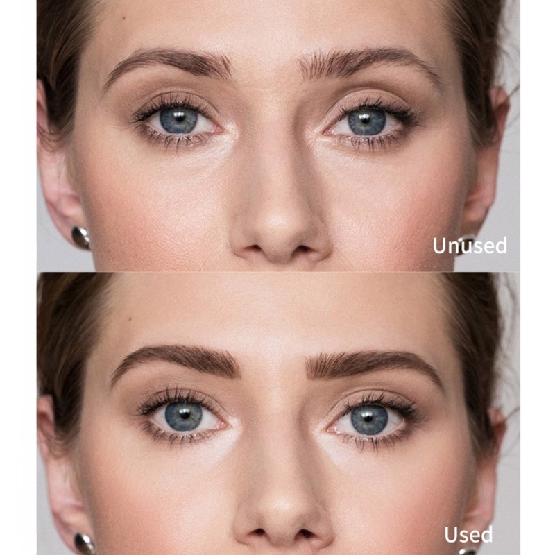 Gel Tạo Kiểu Lông Mày Qibest Chống Nước Không Màu Kèm Cọ Tiện Dụng