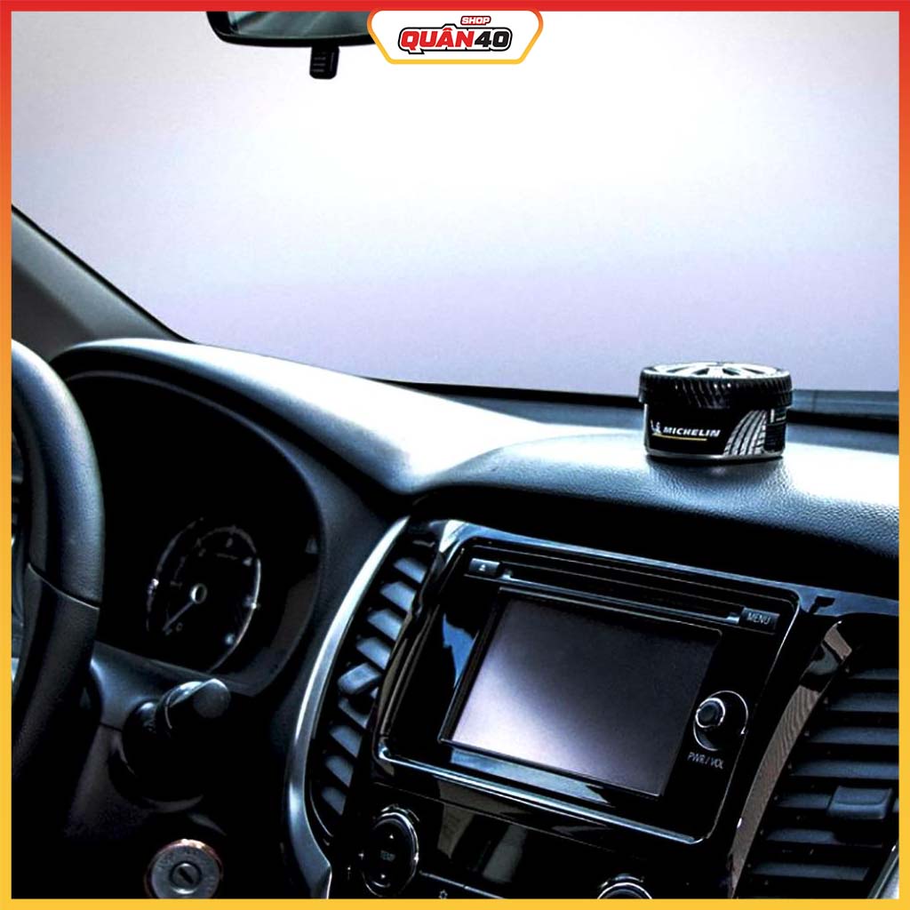 Sáp Thơm Khử Mùi Ôtô Hình Bánh Xe Michelin - Hàng Chính Hãng