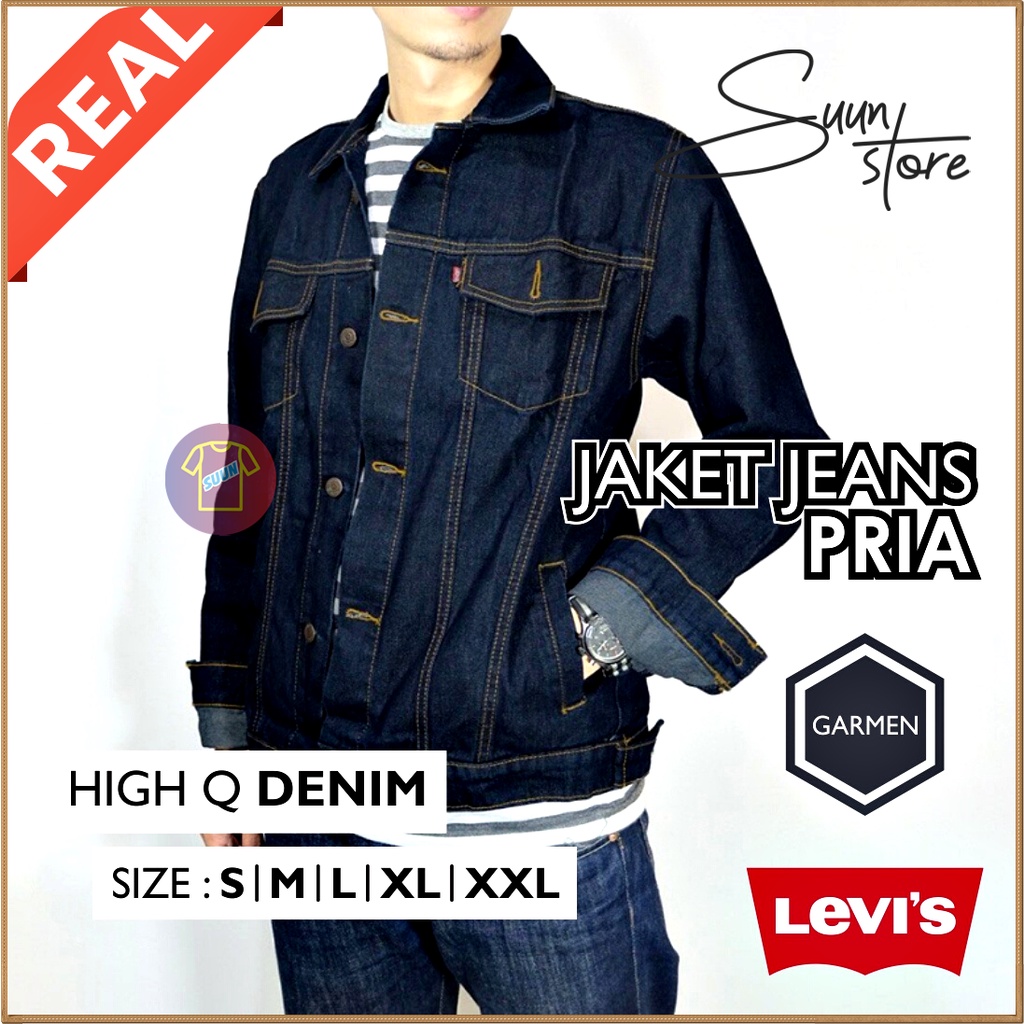 Áo Khoác Jean Nam May Theo Chủ Đề - SIZE M / L / XL / XXL