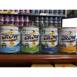 Sữa bột ABBOTT GROW 1-2-3-4(hộp 900g) date 4/2024