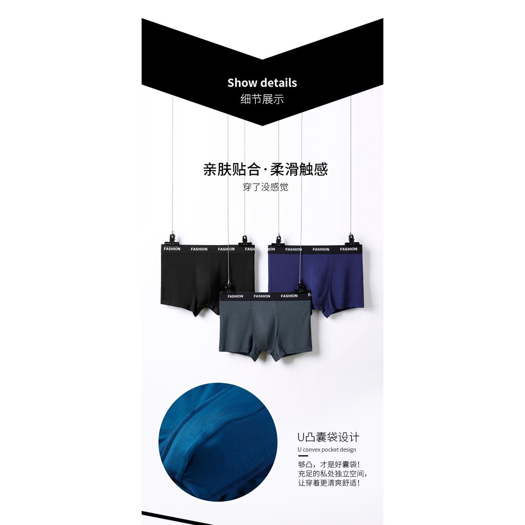 Quần Đùi Sịp Nam Cotton - Quần Đùi Sịp co giãn thoáng khí mỏng mát DAN STORE MÃ 1001