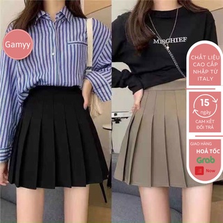 Chân váy ngắn Gamyy chân váy dáng chữ A xoè phong cách tennis