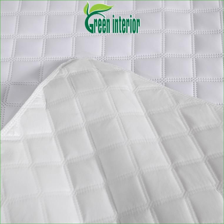 GA CHỐNG THẤM COTTON THOÁNG MÁT KHÁNG KHUẨN LOẠI TỐT GREEN FURNI ĐƠN SẮC - XANH ĐẬM -XANH NHAT