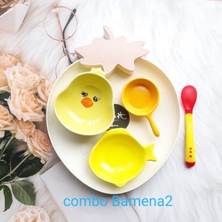 set bát ăn dặm cho bé