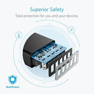 Sạc ANKER PowerPort 5 Cổng USB - A2124