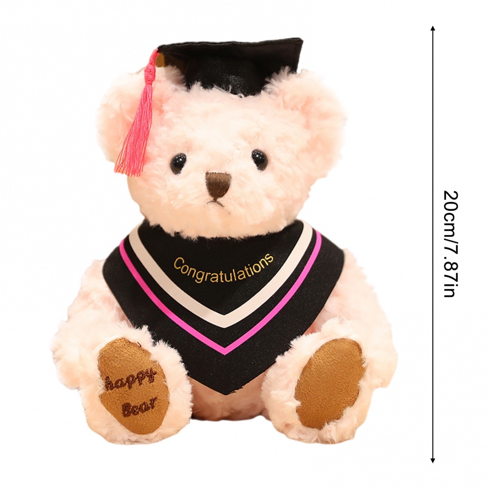 Gấu Bông Đồ Chơi Tốt Nghiệp 2022 Kèm Mũ 8 Inch