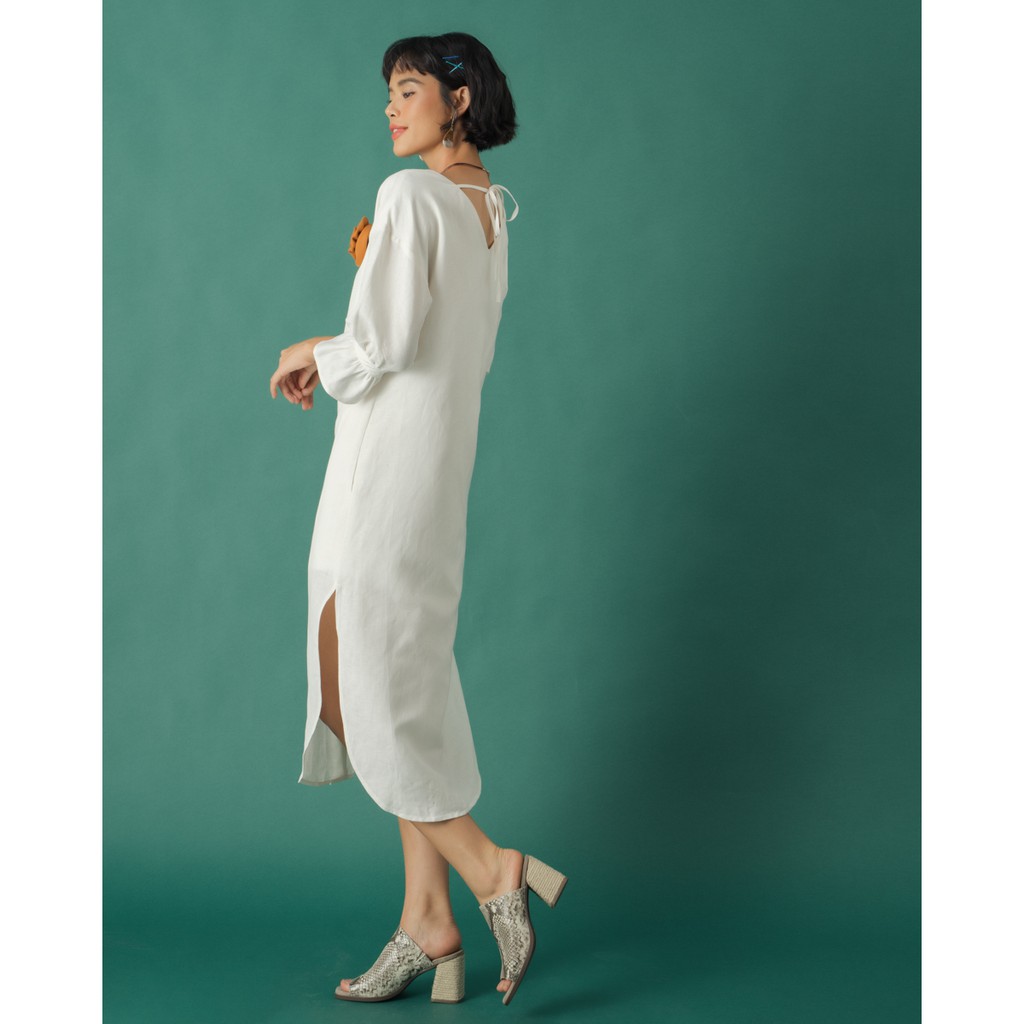 Đầm Linen Trắng F2 Fashion & Freedom