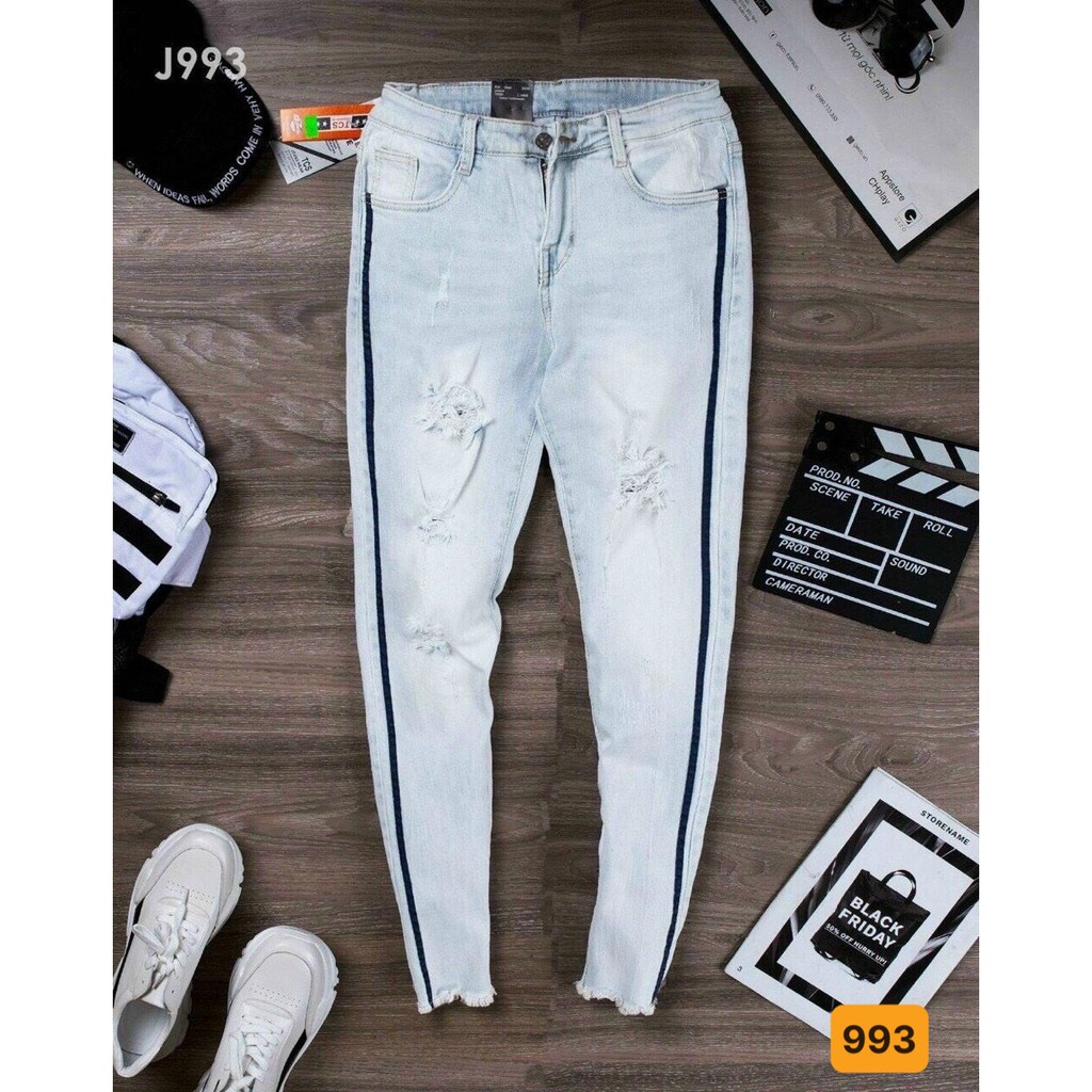 Quần Jean Nam Cao Cấp 🤜 FREESHIP 🤛 Quần Bò Nam Ống Côn Cao Cấp Form Chuẩn Co Giãn HG609 | BigBuy360 - bigbuy360.vn