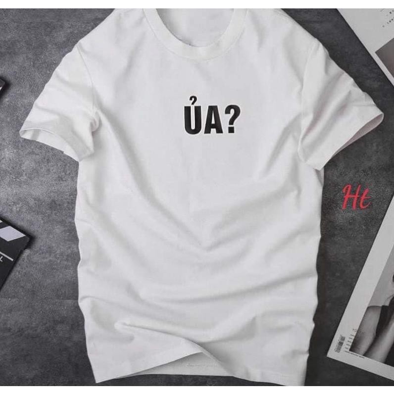 ÁO phông hè thun ngắn tay logo basic ỦA nam nữ mặc đôi nhóm freesize unisex dưới 55kg gía rẻ