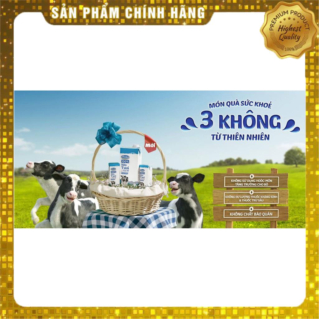 Lốc 4 Hộp Sữa Tươi Vinamilk Có Đường 180ml