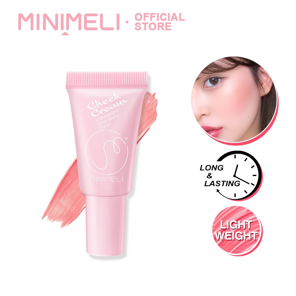 MINIMELI Phấn má hồng dạng lỏng dùng cho trang điểm dung tích 6ml