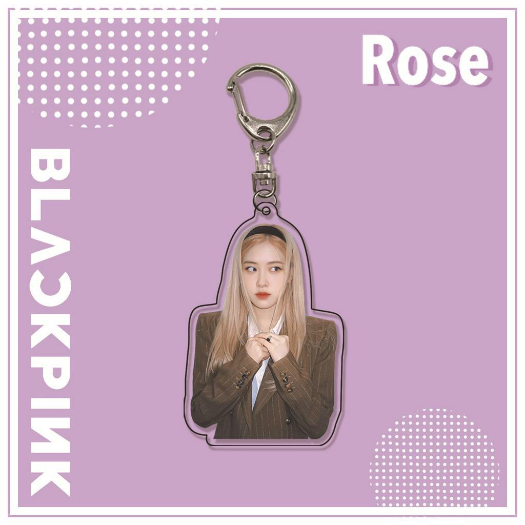 Móc khóa hình Rose nhóm nhạc BLACKPINK xinh xắn