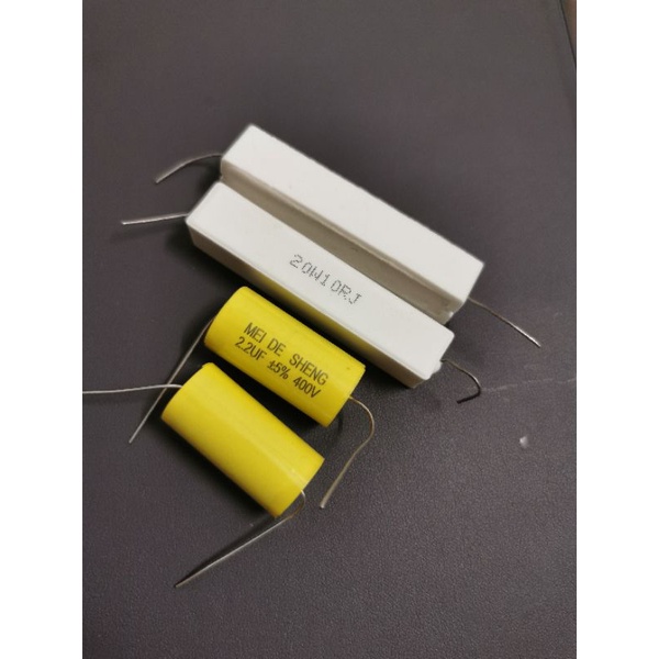 Combo tụ lọc trở sứ dùng cho loa treble 250, 350, 450, 750