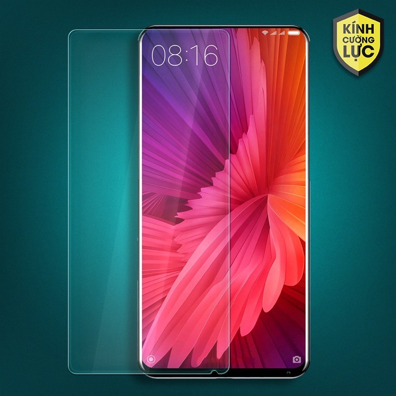 Kính cường lực 2.5D Xiaomi Mi Mix 2 trong suốt mài cạnh tặng kèm giấy lau