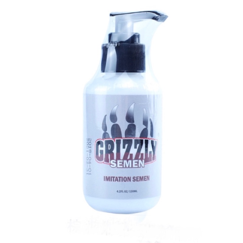 Gel Bôi Trơn GRIZZLY SeMen 120ml , Mô phỏng tinh trùng , Thương Hiệu Nổi Tiếng USA , Gốc nước