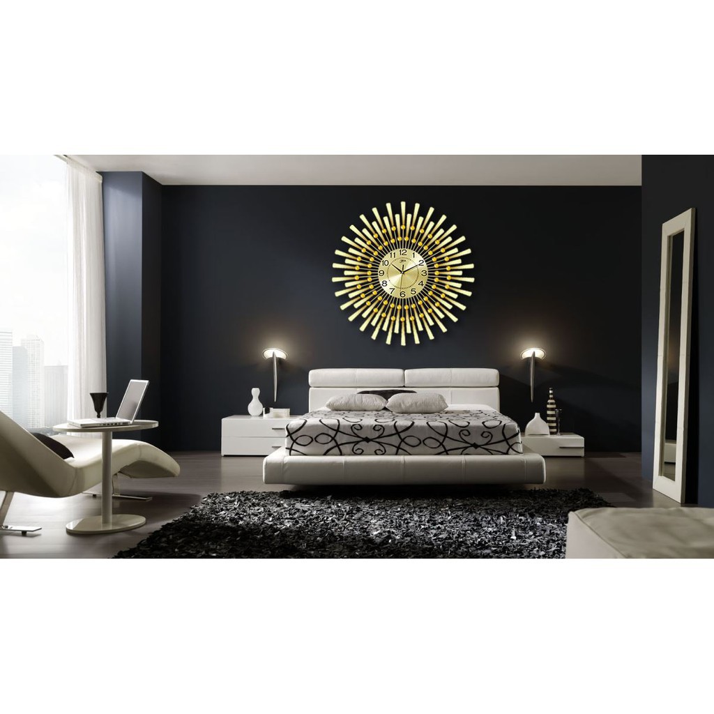 Phòng KháchĐồng Hồ Hiện Đại  (82cm x 82cm)TL