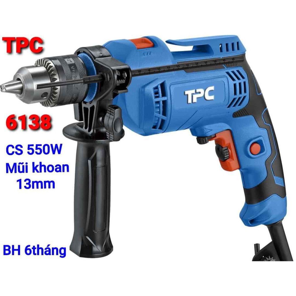 Máy khoan búa TPC 6138