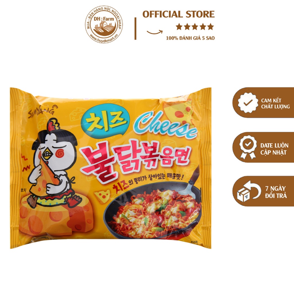 Tổng Hợp Các Loại Mì Cay Samyang Đủ Vị 140gr Hàn Quốc
