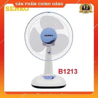 ♥️ [FreeShip] QUẠT BÀN SENKO B1213 Hàng chính hãng cao cấp - Bảo hành 12 tháng
