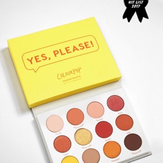 Bảng Mắt Cam Cháy ColourPop Yes, Please! Siêu hot hit