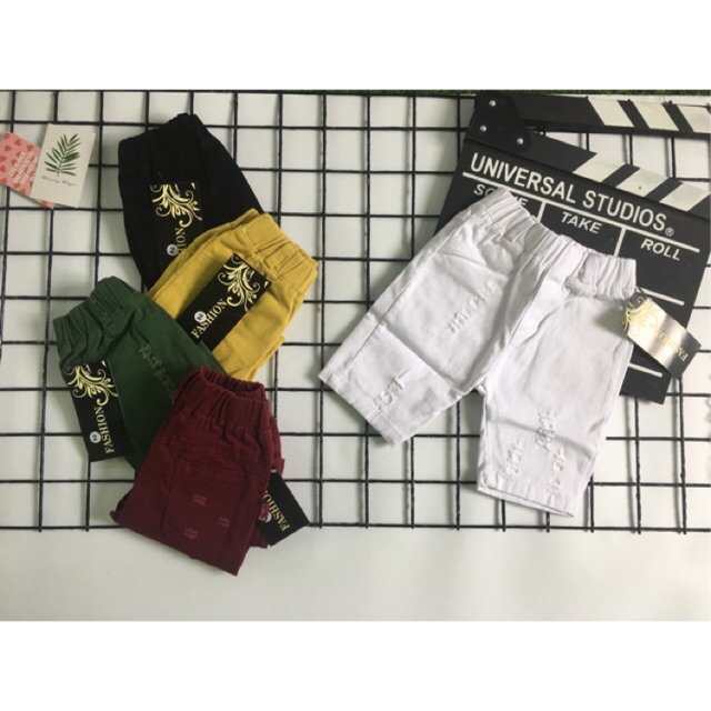 QUẦN NGỐ KAKI MỀM CHẠY RÁCH CHO BÉ TRAI VÀ BÉ GÁI