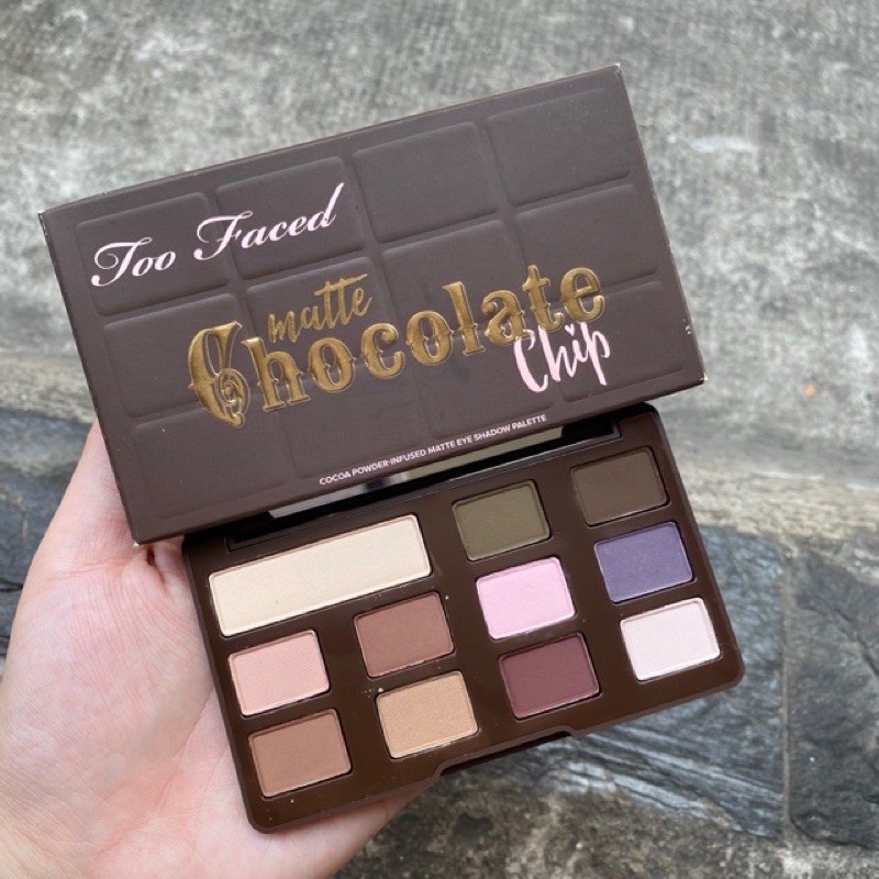 BẢNG PHẤN MẮT TOO FACED MATTE CHOCOLATE CHIP.