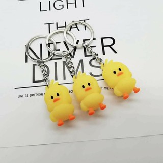 Móc khóa hình vịt con đáng yêu