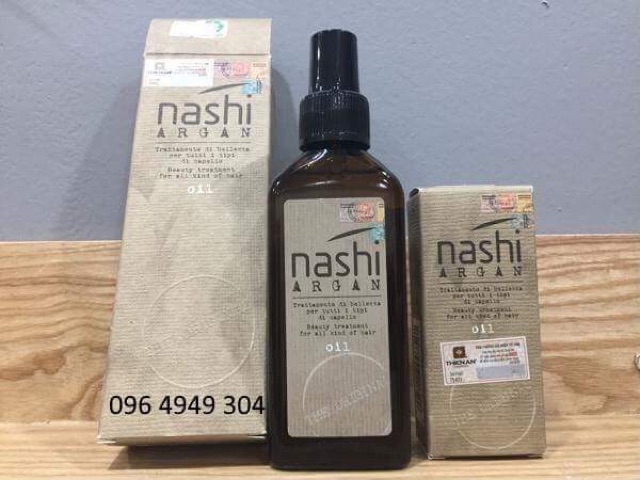 Tinh dầu Nashi Argan dưỡng phục hồi tóc 100ml