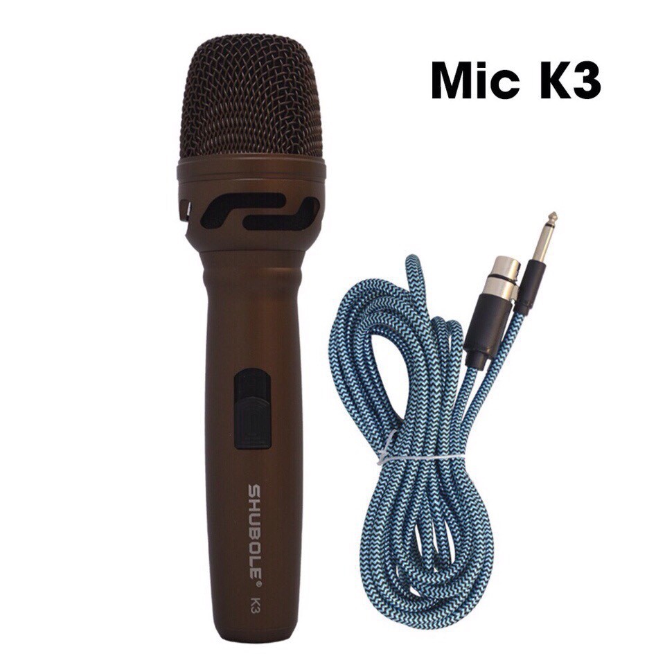 Micro Karaoke Shubole K3 (có dây)