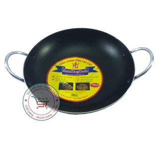 Chảo nhôm chống dính 2 quai 28 cm cao cấp
