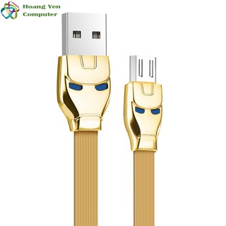 Cáp sạc nhanh micro usb 18w hoco u14 dây dẻo siêu bền - bh 6 tháng chính hãng - hoàng yến computer