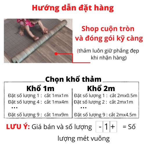 Miếng dán nền nhà giả gỗ, simili lót sàn vân gỗ, thảm nhựa trải sàn, giấy dán sàn nhám chống trơn trượt Hưng Chiếu
