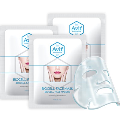 Mặt Nạ Nước Dừa Tươi Vượt Trội BIOCELL WHITENING FACE MASK