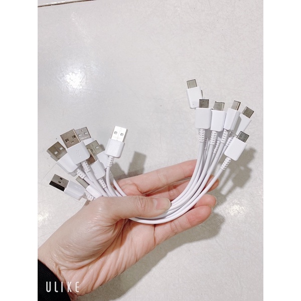 Dây cáp xạc Type C ngắn 25cm Xạc nhanh Xịn cho sam sung,oppo,Huawei,Vsmart,vivo,Sony....