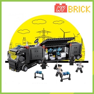 [HỘP LỚN] Bộ lắp ráp xe ứng cứu thông tin SWAT - MR6510