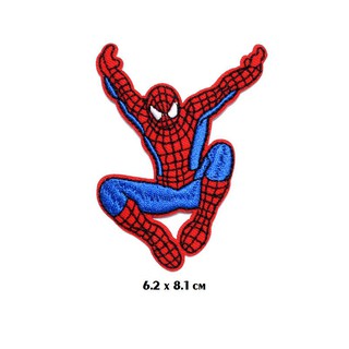 Sticker vải, patch ủi người nhện dán quần áo