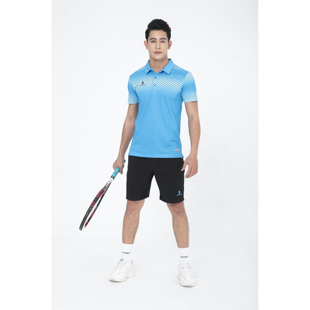 Áo thể thao nam DONEXPRO MC-9022 xanh copan