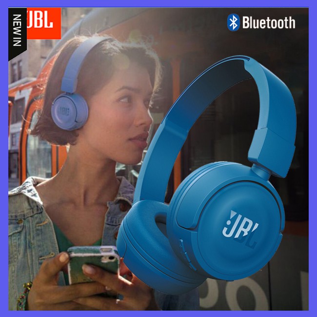 Tai Nghe Bluetooth Jbl T450Bt Dạng Gập Kèm Phụ Kiện