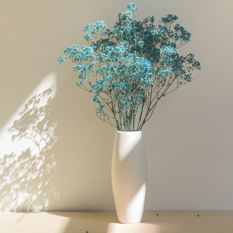 Bình hoa khô nhỏ gốm sứ tươi trang trí theo phong cách Châu Âu phòng khách đầy sao cắm nghệ thuật bàn ăn đơn giản