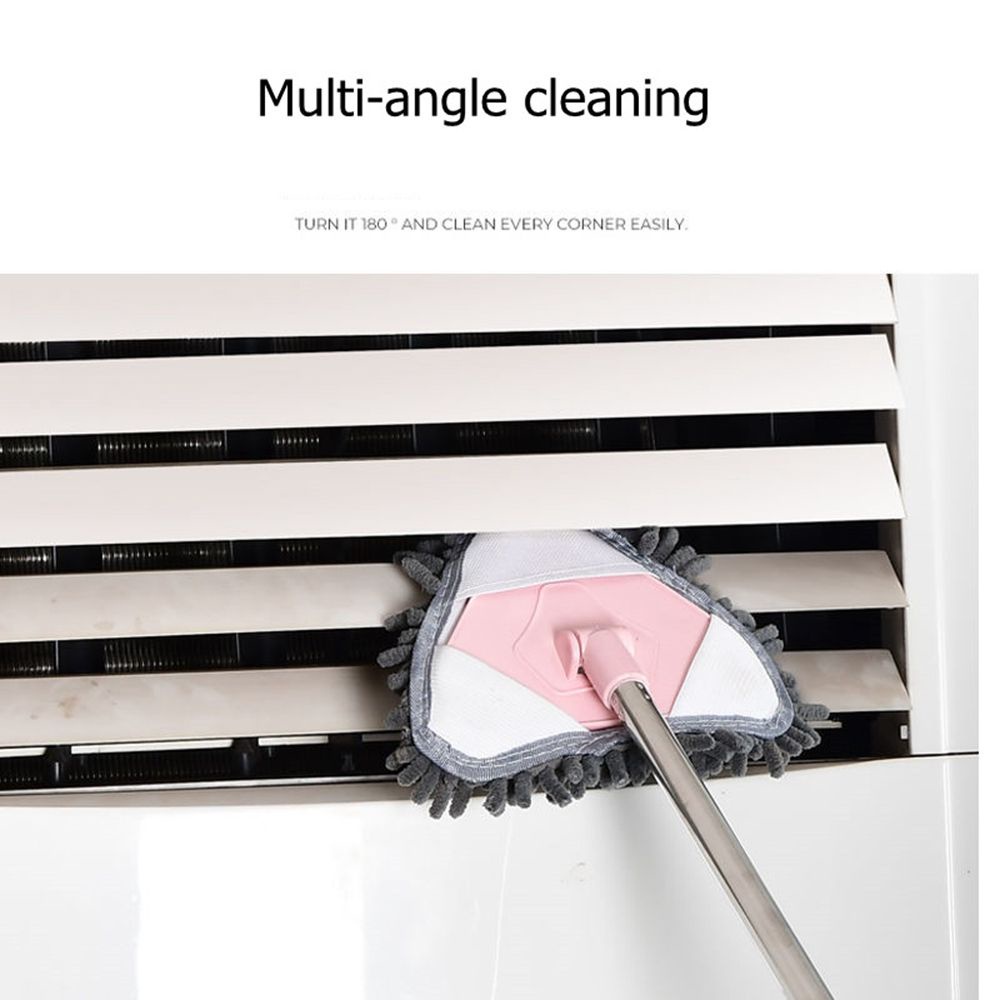 Đầu lau nhà hình tam giác bằng sợi micro thay thế đa năng tiện dụng