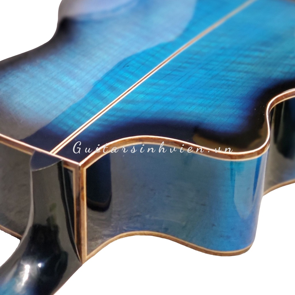 Đàn Guitar Acoustic Gỗ Còng Cườm Sơn Sunbrush Cao Cấp, Tặng Kèm Full Phụ kiện
