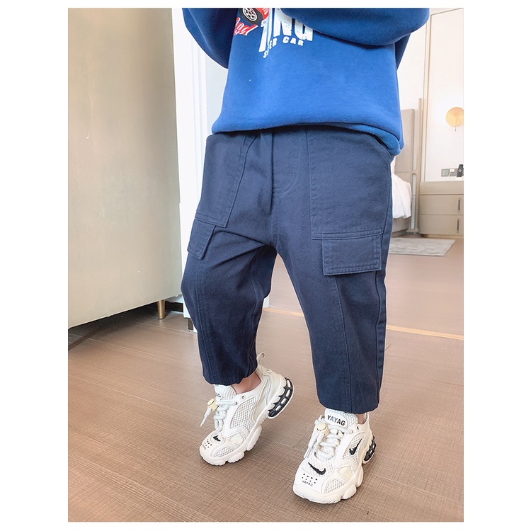 trẻ em mùa xuân và mùa thu quần yếm bình thườngTTC300