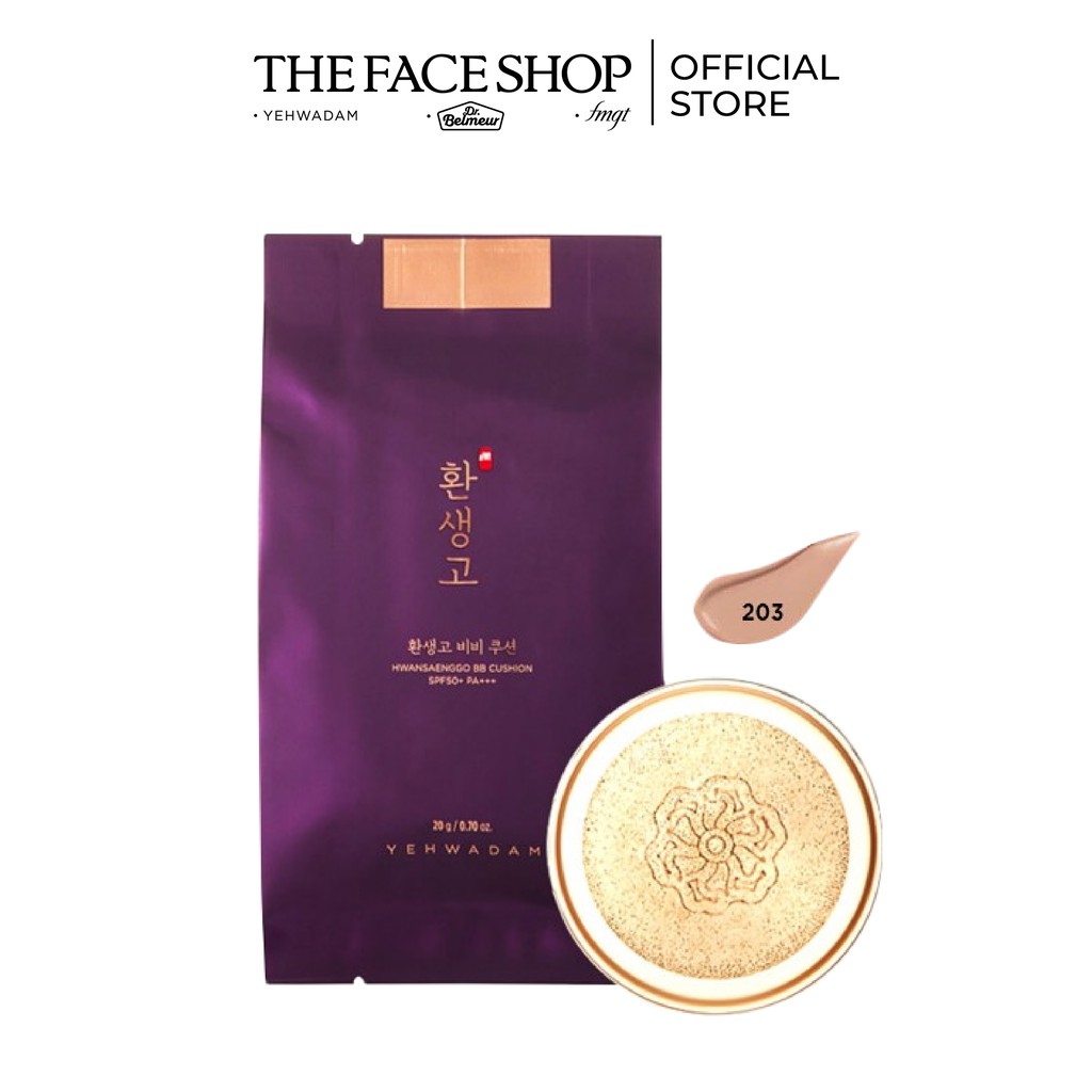 (Lõi) Phấn Nước Trang Điểm Hiệu Ứng Siêu Mịn TheFaceShop Yewhadam Hwansaenggo Bb Cushion 20g