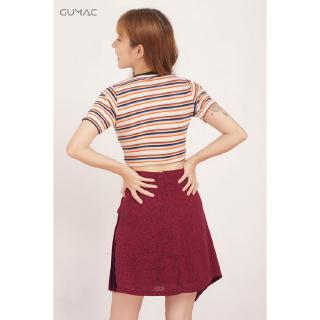 Áo sọc phối cổ đen ATA508 GUMAC