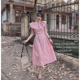 Đầm xoè tay cánh tiên